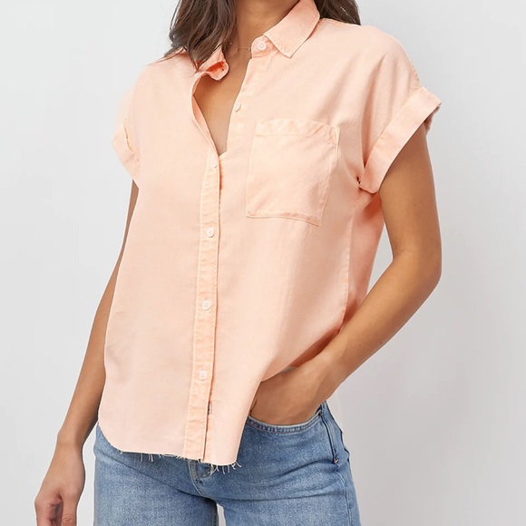 Rails NWT Lex Peach Acid Wash | Size Small - Picture 3 of 14